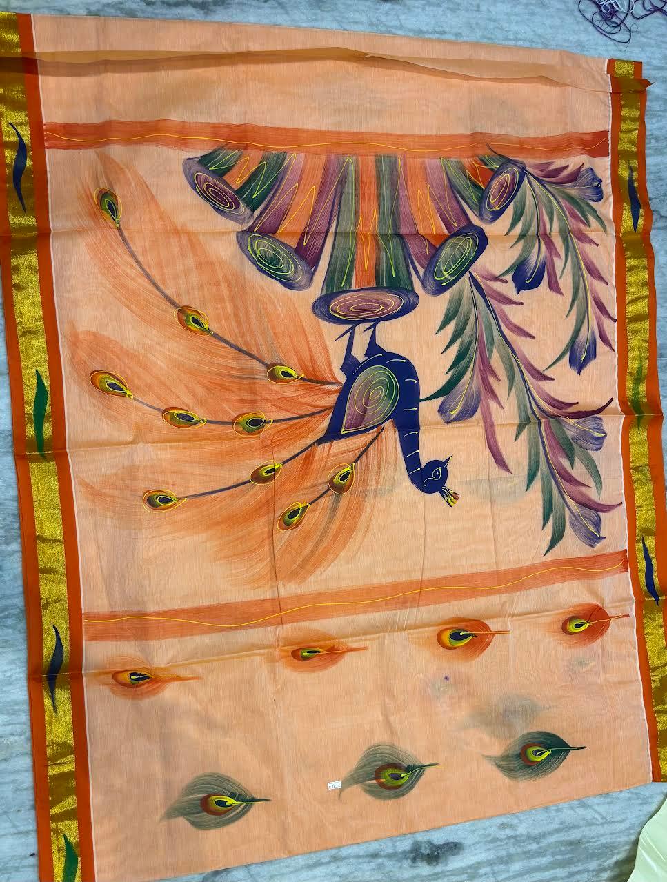 Mangalagiri Cotton Sarees Online – Authentic Handloom Elegance - pochampallysarees.com