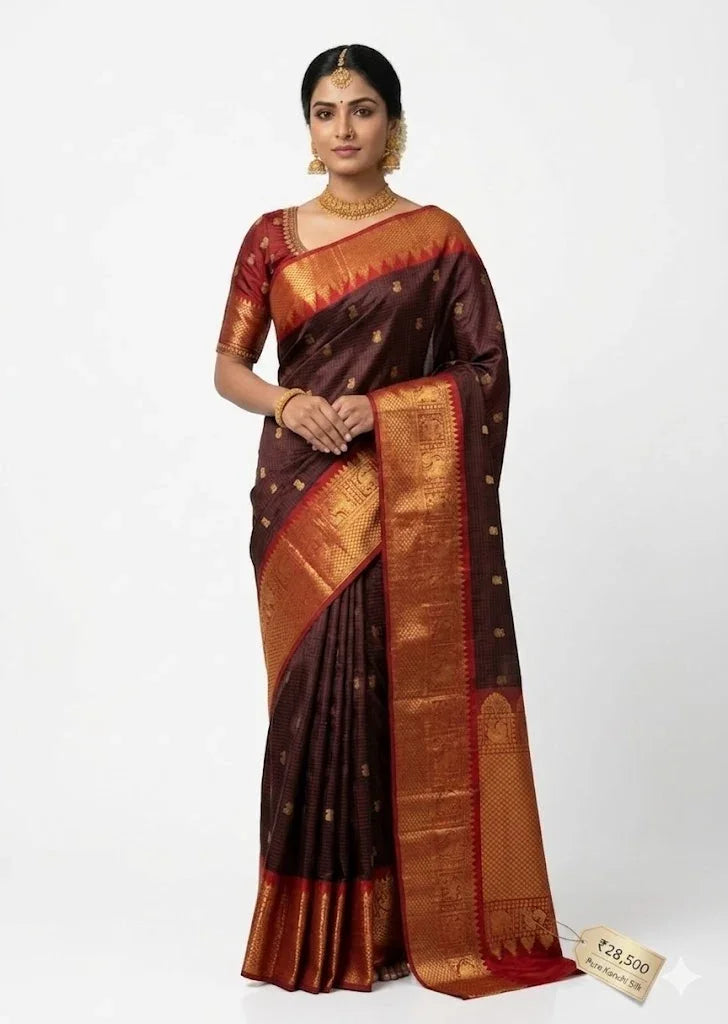 Gadwal Silk Sarees: Elegant Handloom Classics for Every Occasion - pochampallysarees.com