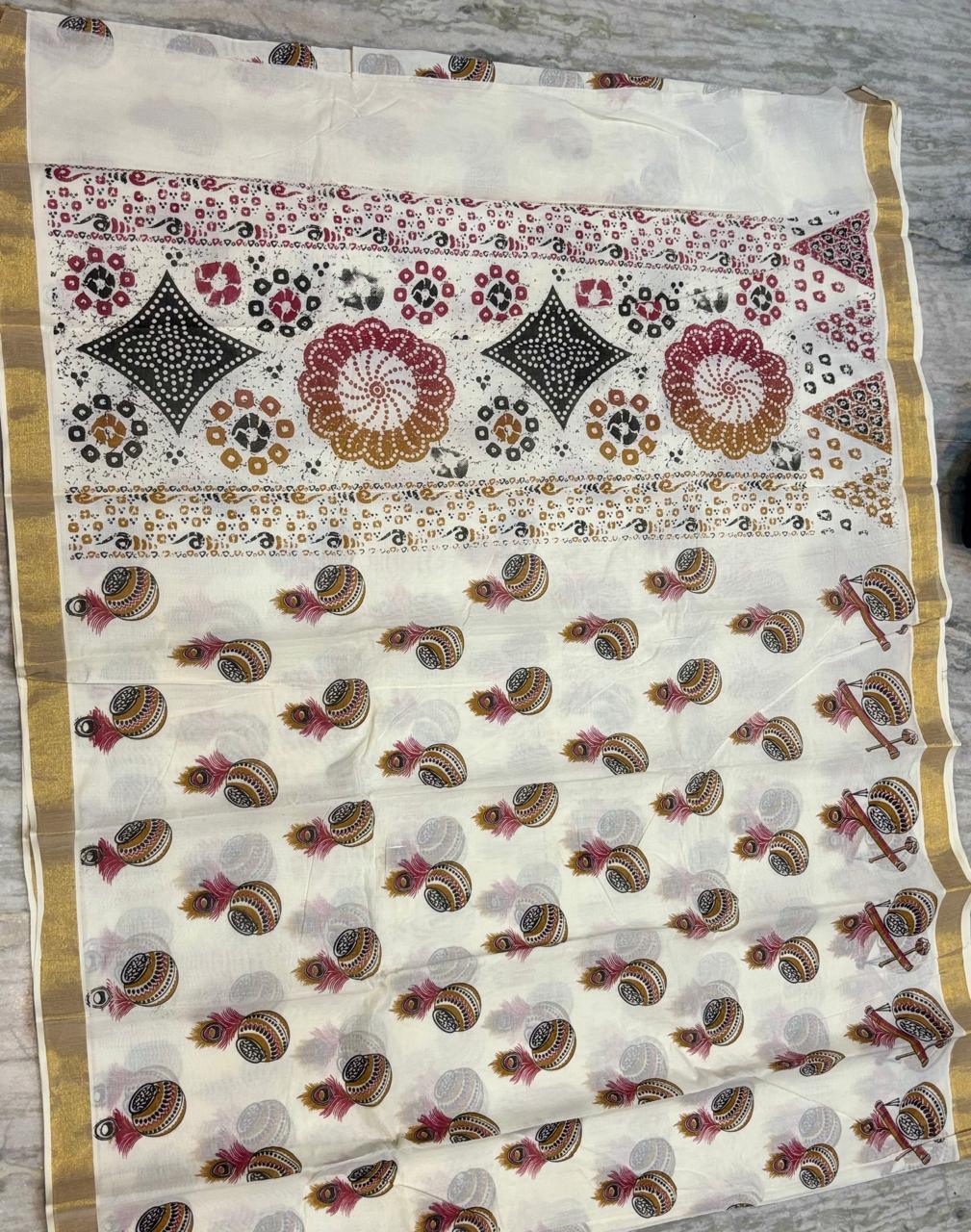 Mangalagiri Cotton Sarees Online – Authentic Handloom Elegance - pochampallysarees.com