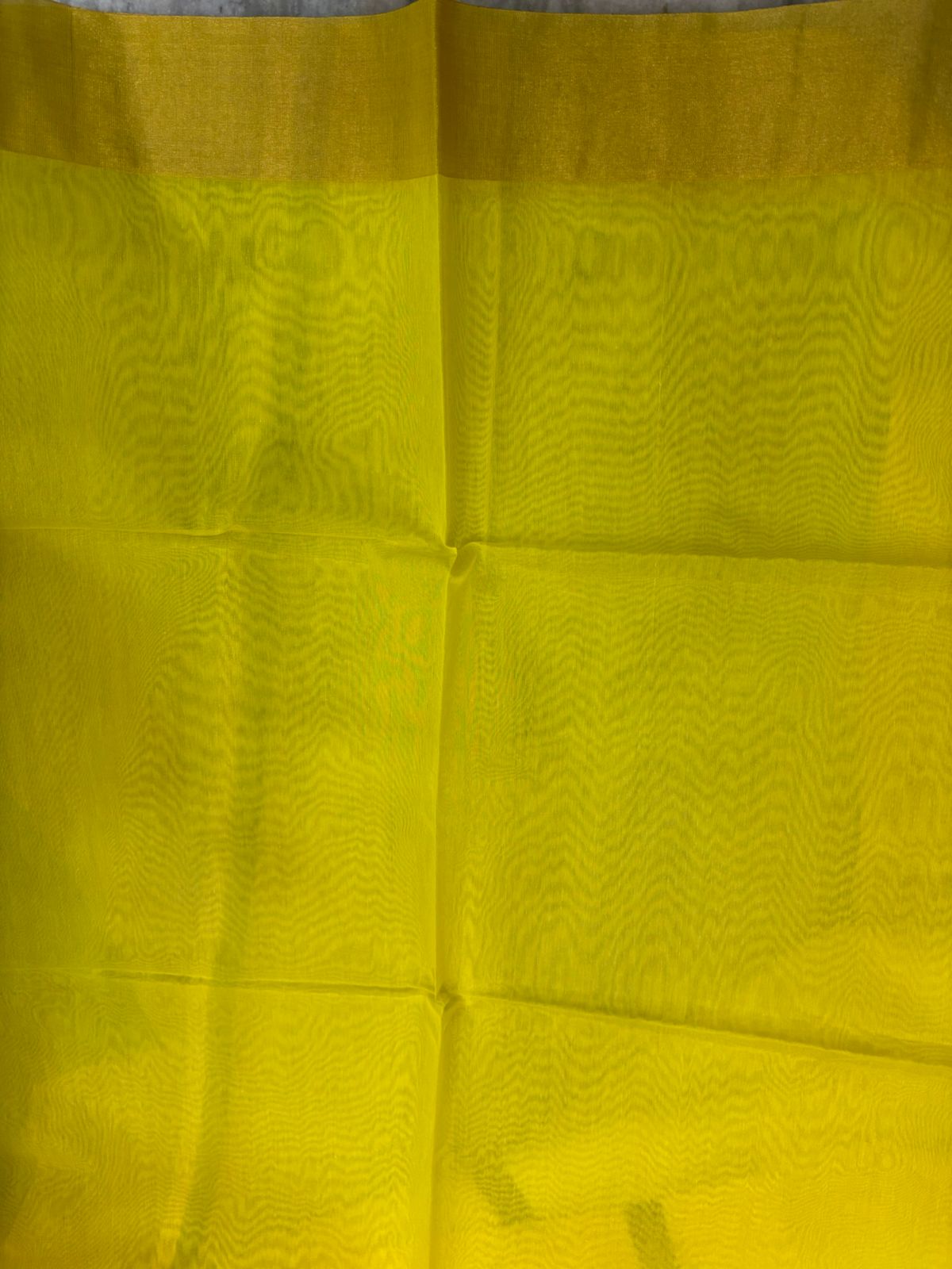 POCHAMPALLY IKKAT SICO YELLOW SARI - pochampallysarees.com