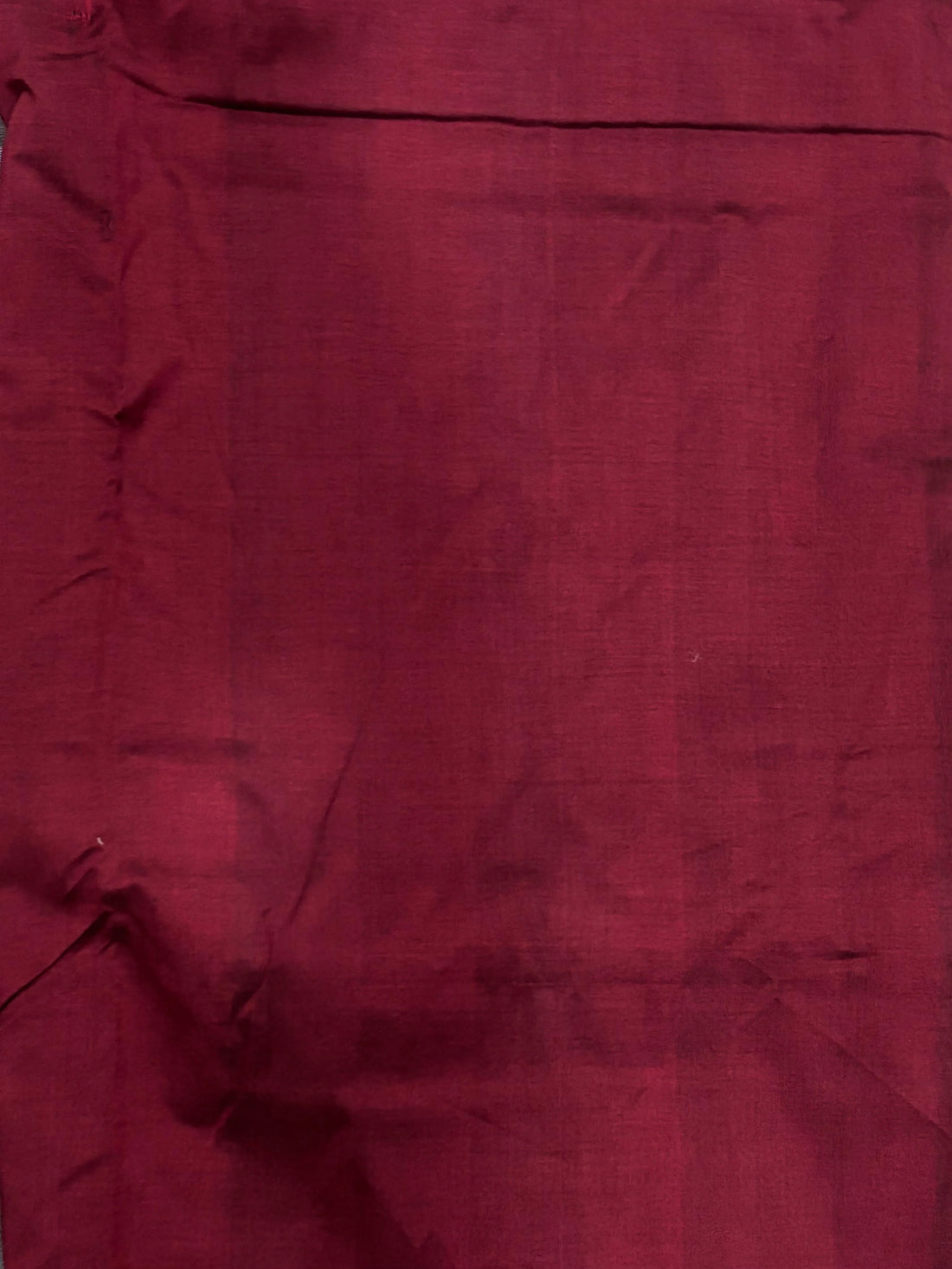 POCHAMPALLY IKKAT COTTON GRAY BODY BORDER MAROON SARI MAROON BLOUSE - pochampallysarees.com