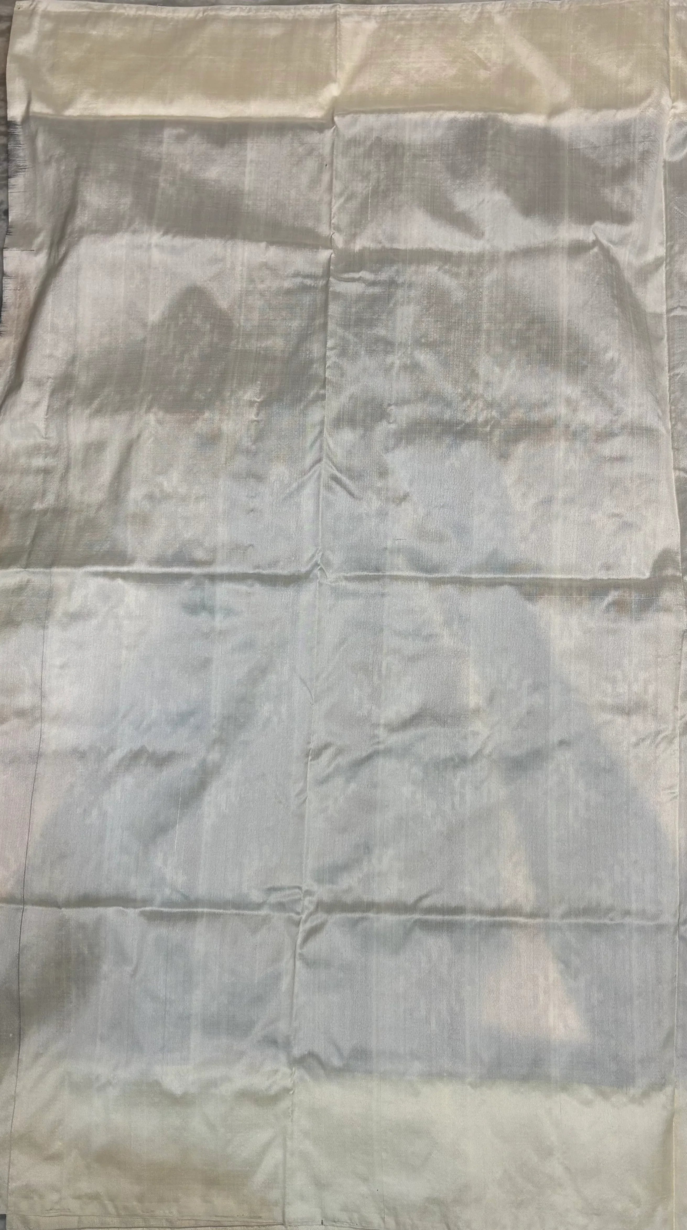 Authentic Pochampally Ikkat Silk Saree with Silk Mark Certified – Coffee Brown & Off-White - pochampallysarees.com