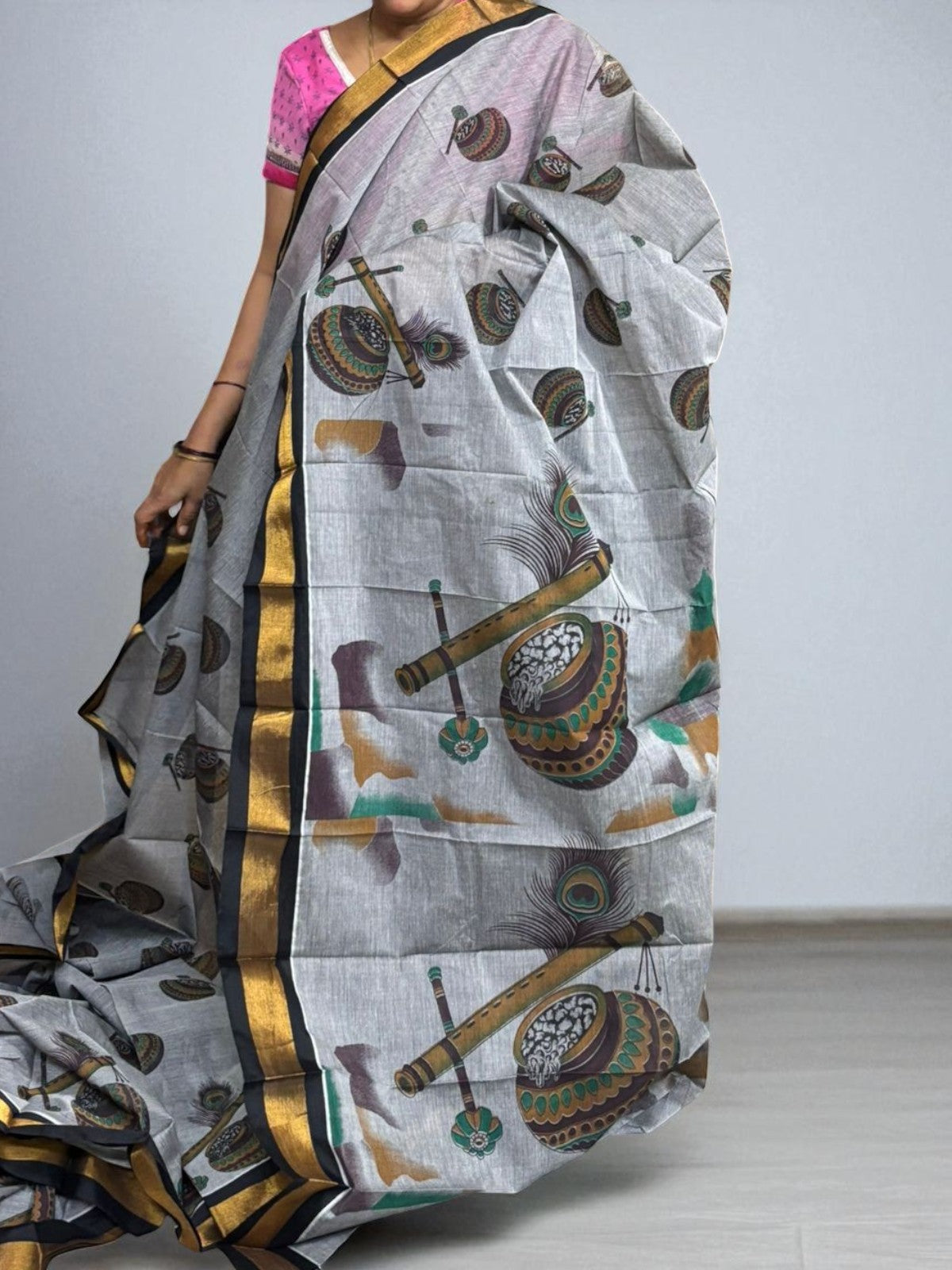 PURE MANGALAGIRI COTTON SAREE