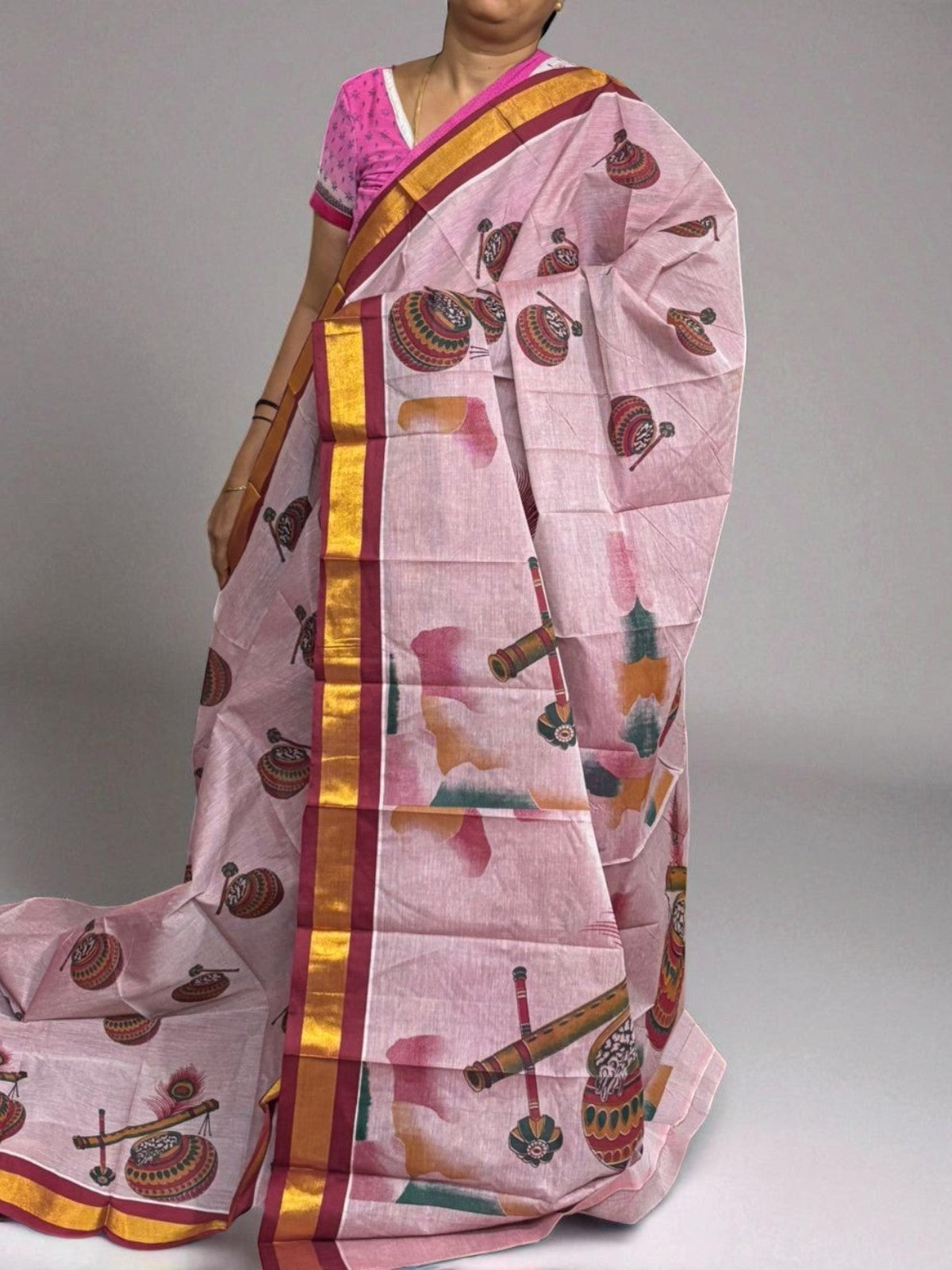 PURE MANGALAGIRI COTTON SAREE