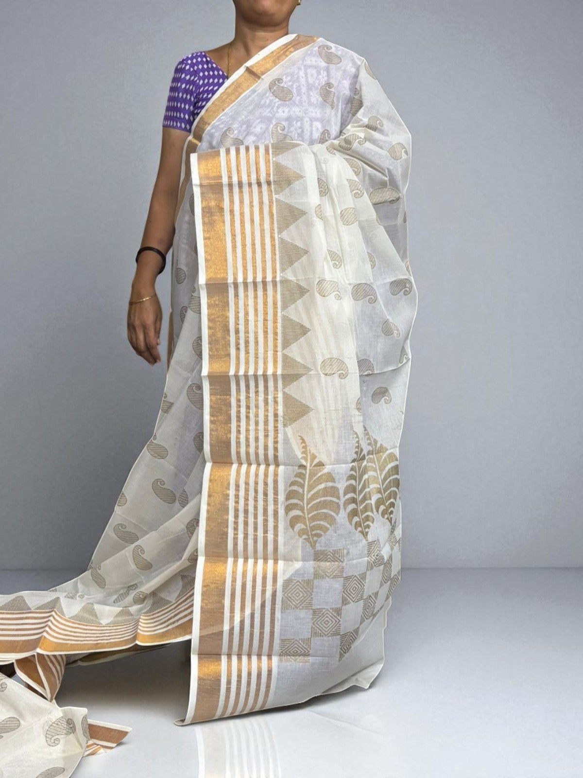 PURE MANGALAGIRI COTTON SAREE