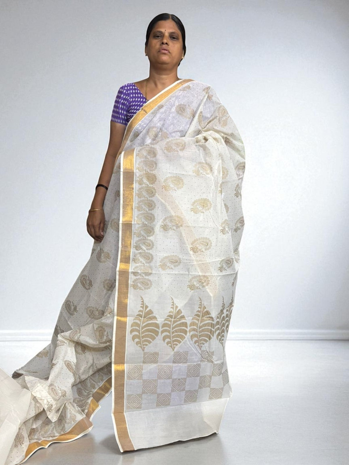 PURE MANGALAGIRI COTTON SAREE