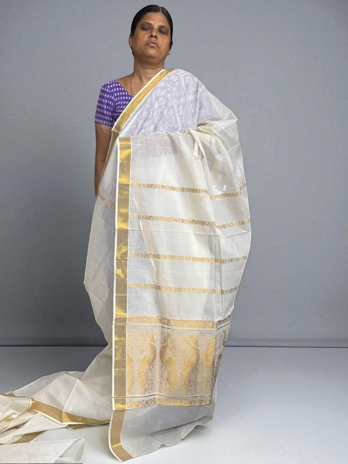 PURE MANGALAGIRI COTTON SAREE