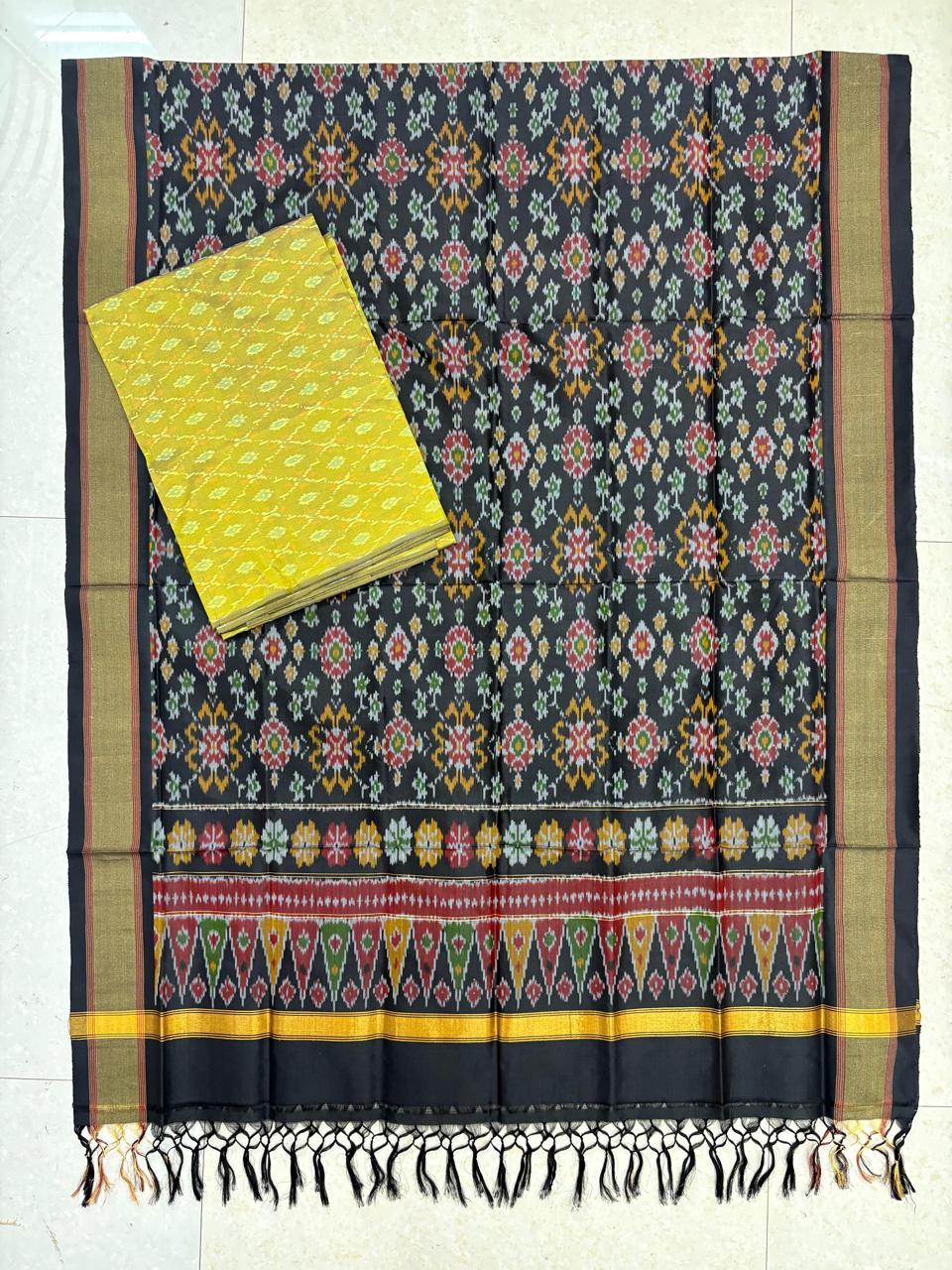 IKKAT SILK SUITE - pochampallysarees.com