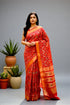 Pochampally-Ikkat-Silk-Patola-Red-Sari-pochampallysarees.com