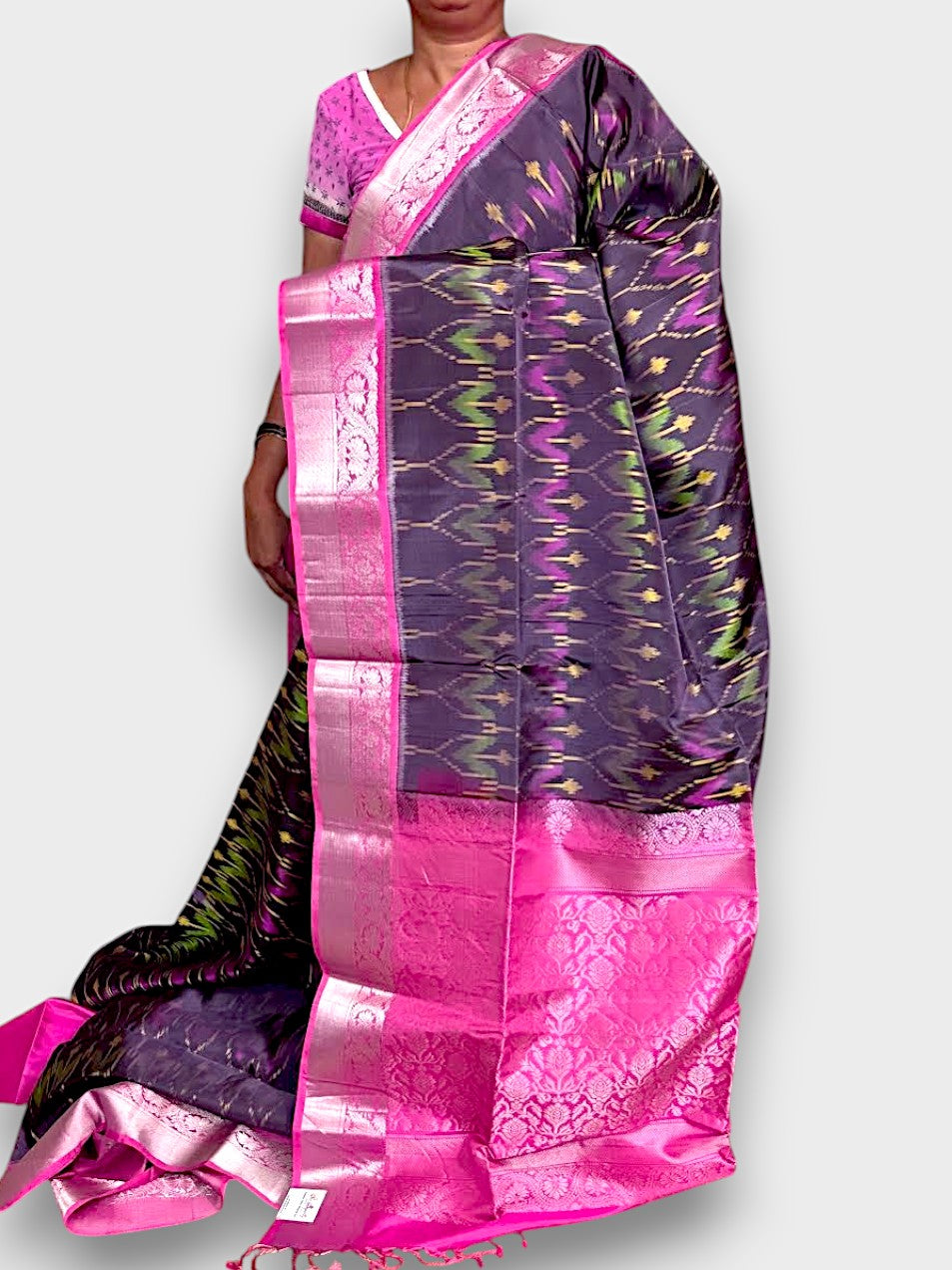 Brown Soft Silk Saree