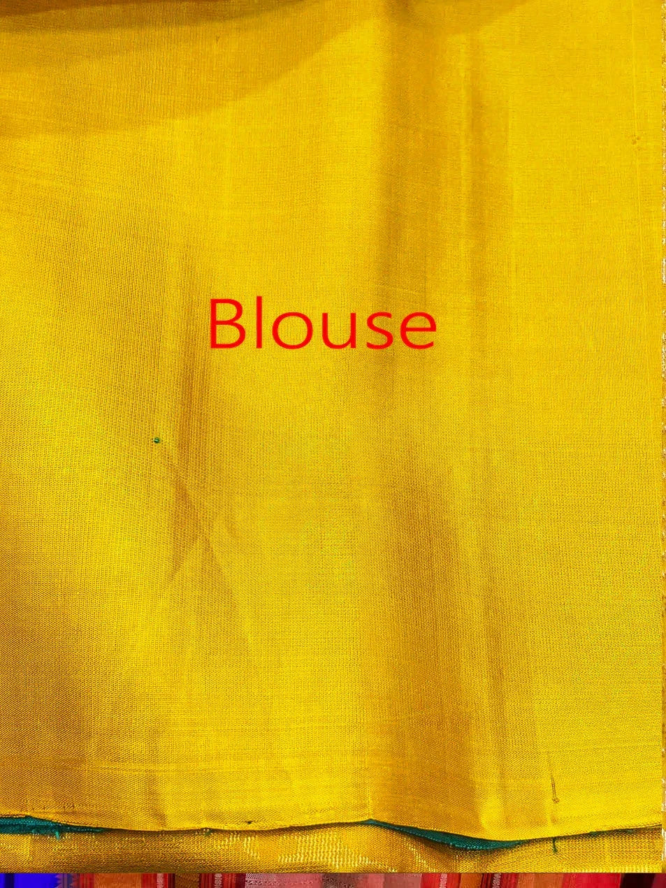 PURE SOFT SILK SAREE BLUE AND YELLOW WITH ALLOVER ZARI WEAVES BUTTAS IN BORDER KANCHI STYLE - pochampallysarees.com