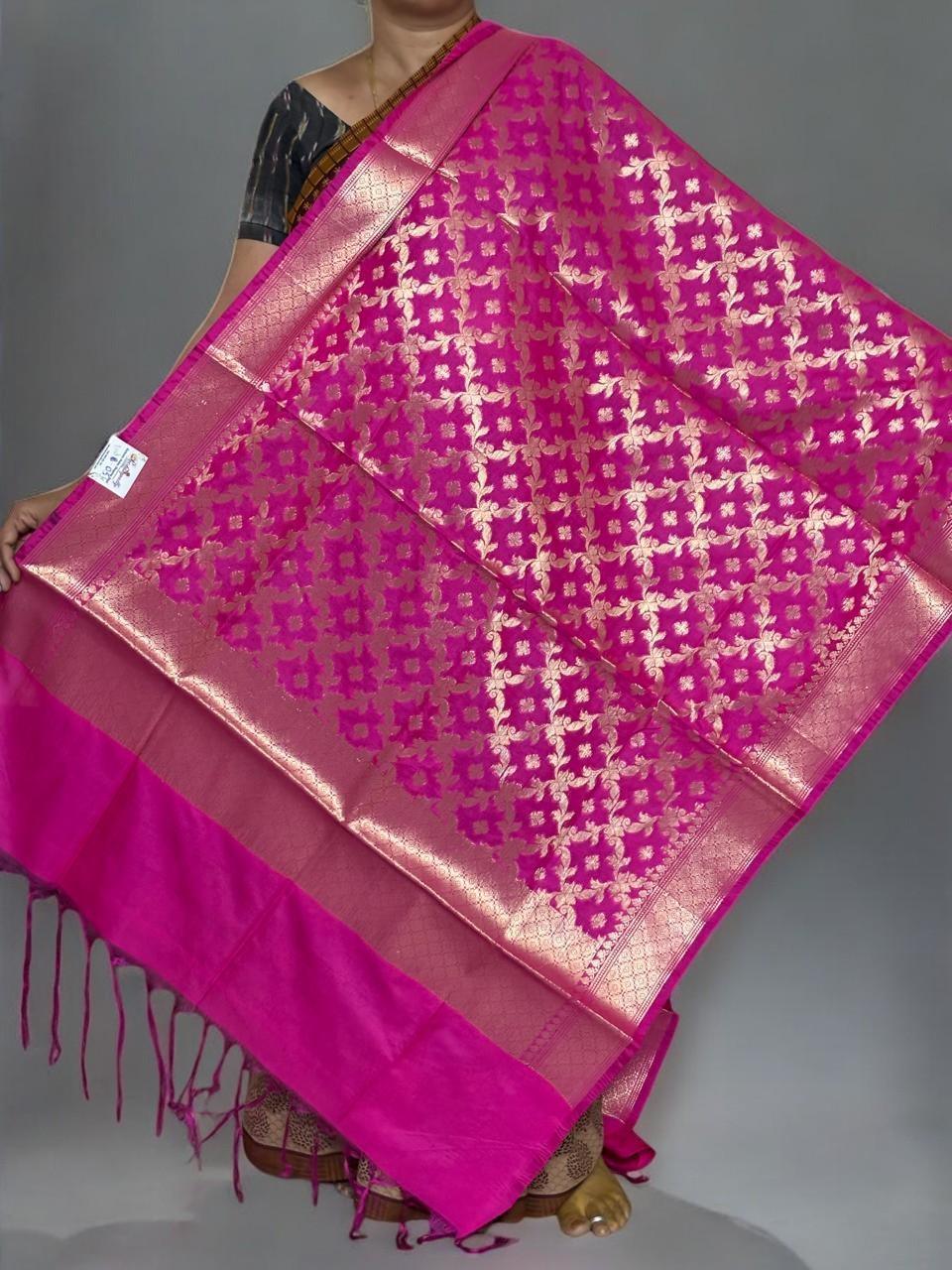 Banarasi Dupatta (Copy) - pochampallysarees.com