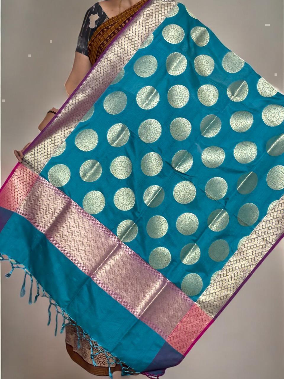 Banarasi Dupatta - pochampallysarees.com