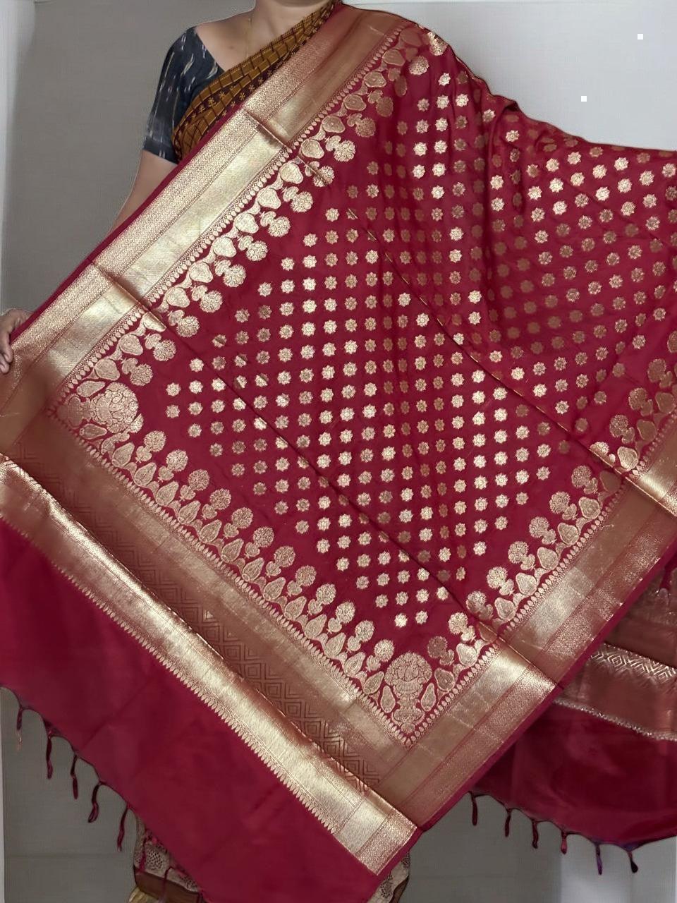 Banarasi Dupatta - pochampallysarees.com