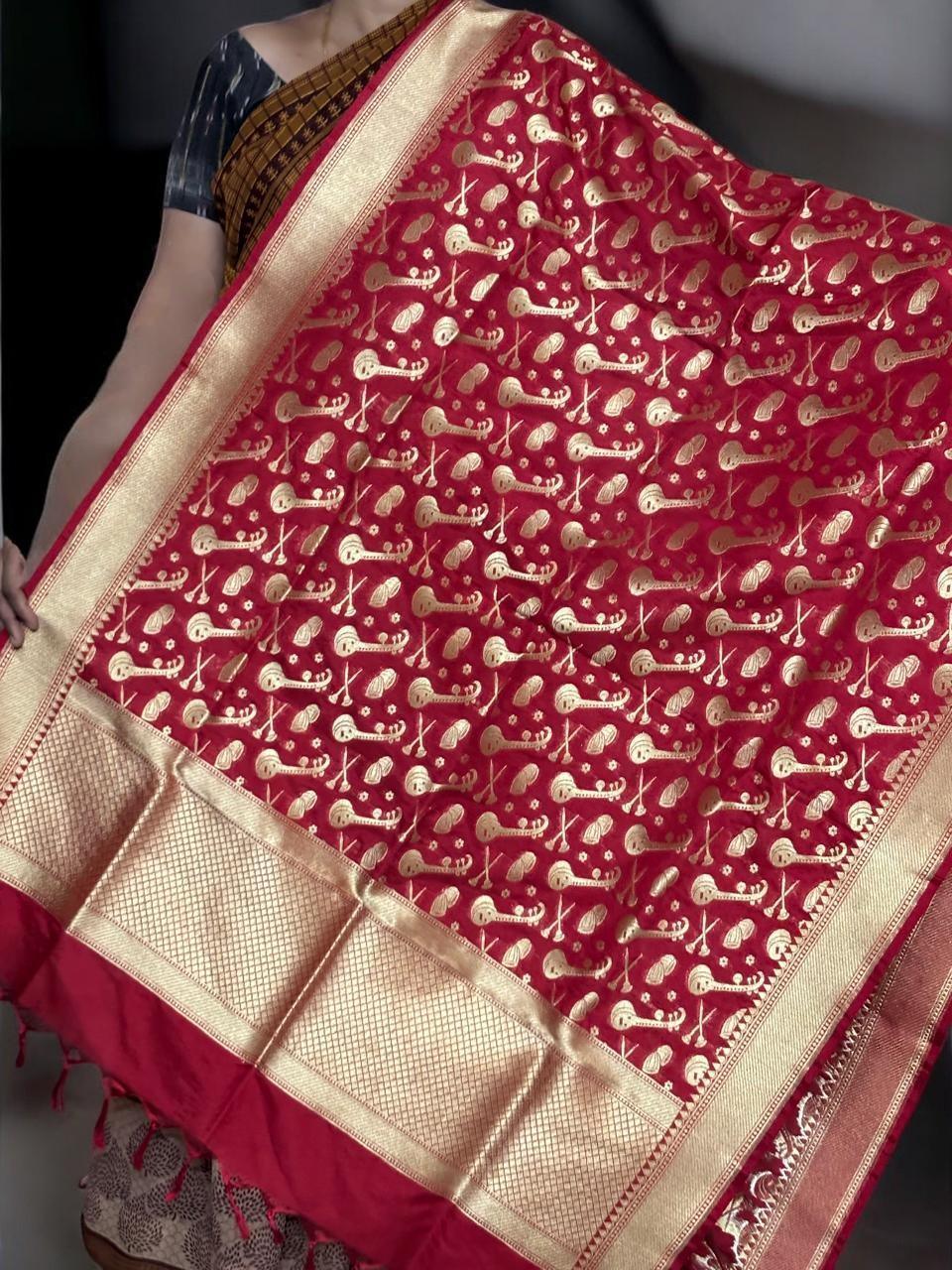 Banarasi Dupatta - pochampallysarees.com