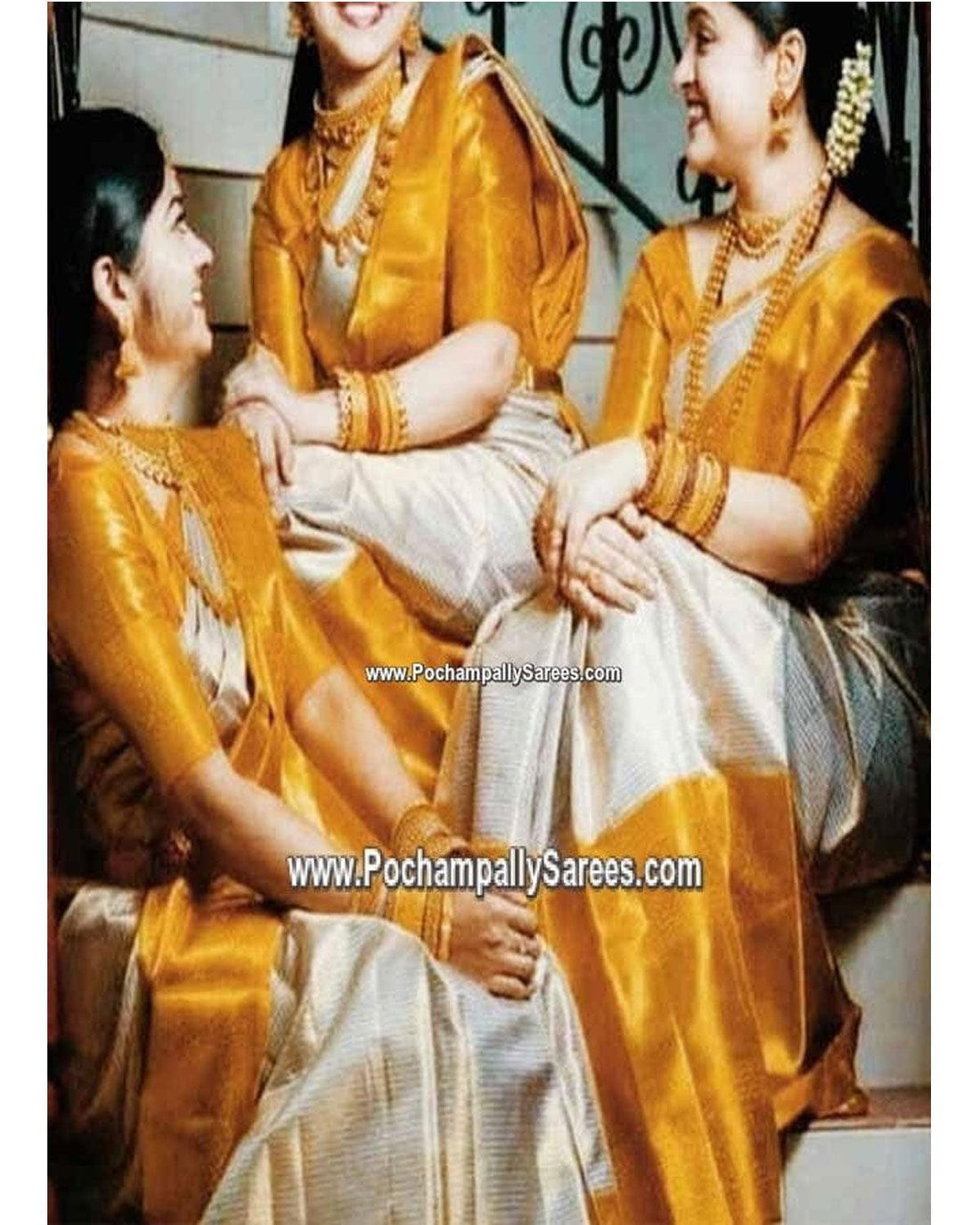 BIG BORDER UPPADA PATTU SAREE - pochampallysarees.com