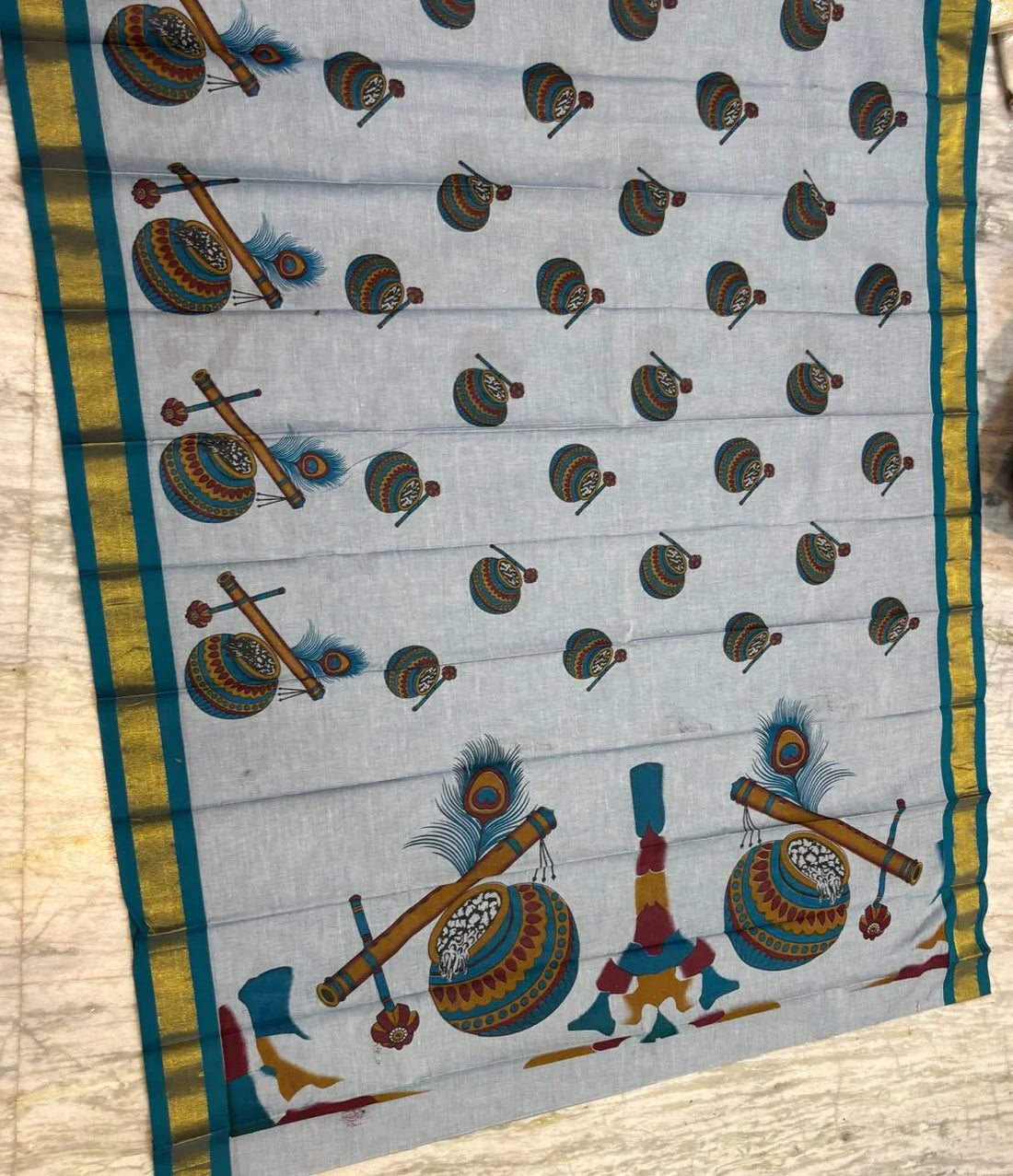 Mangalagiri Cotton Sarees Online – Authentic Handloom Elegance - pochampallysarees.com