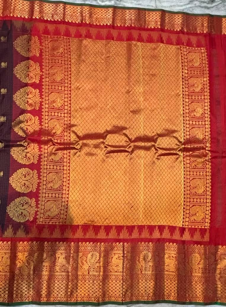 Gadwal Silk Sarees: Elegant Handloom Classics for Every Occasion - pochampallysarees.com