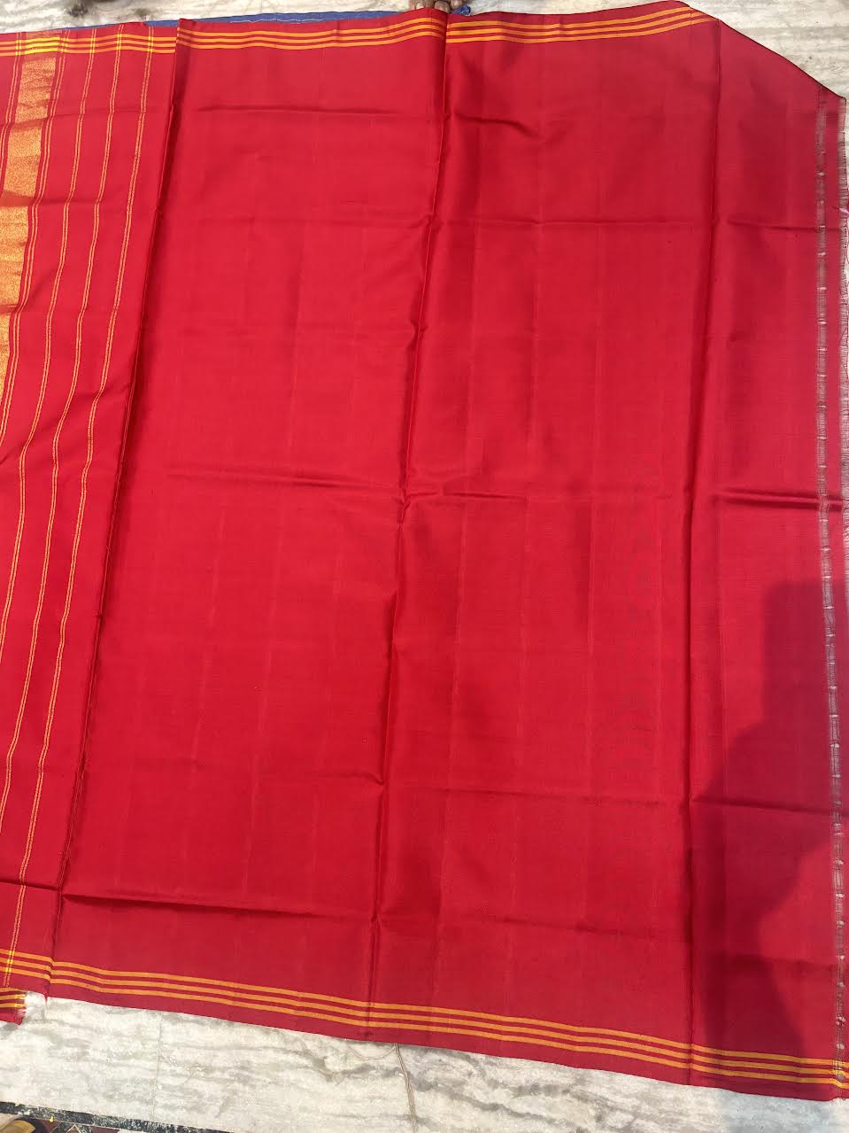 Authentic Red and Orange Ikkat Real Patola Silk Saree