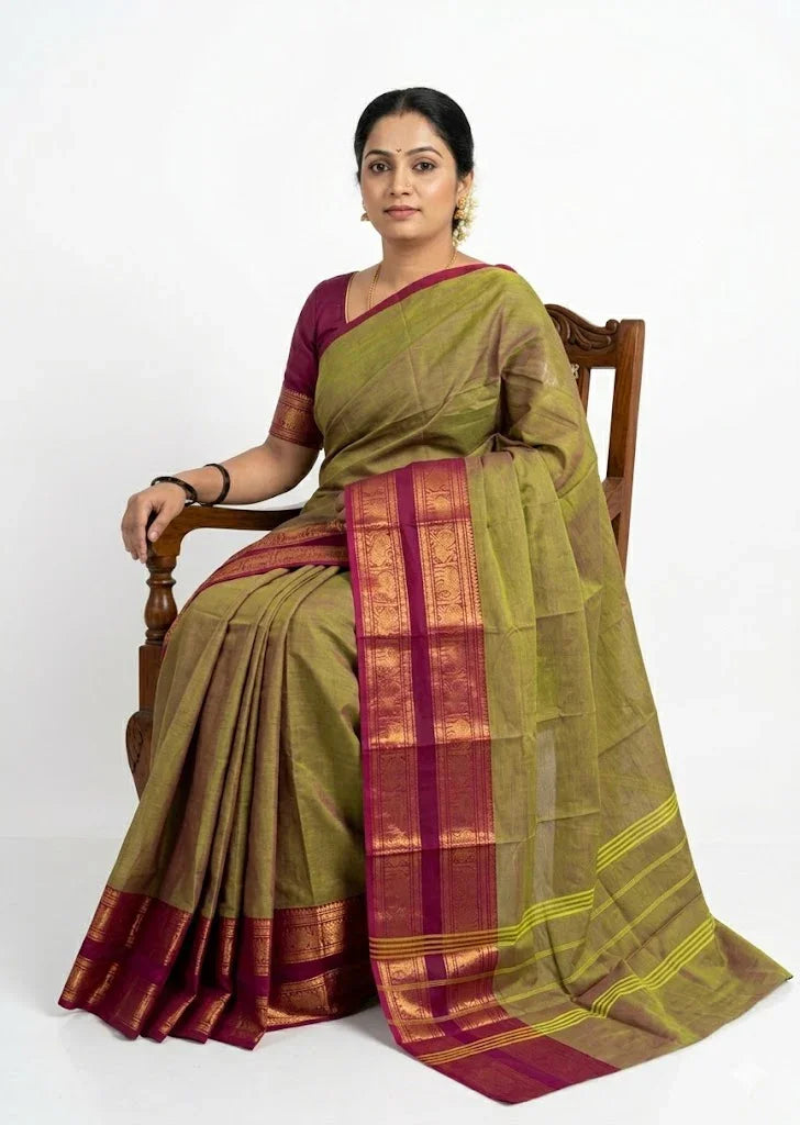 PURE NARAYANPET COTTON PLAIN - pochampallysarees.com