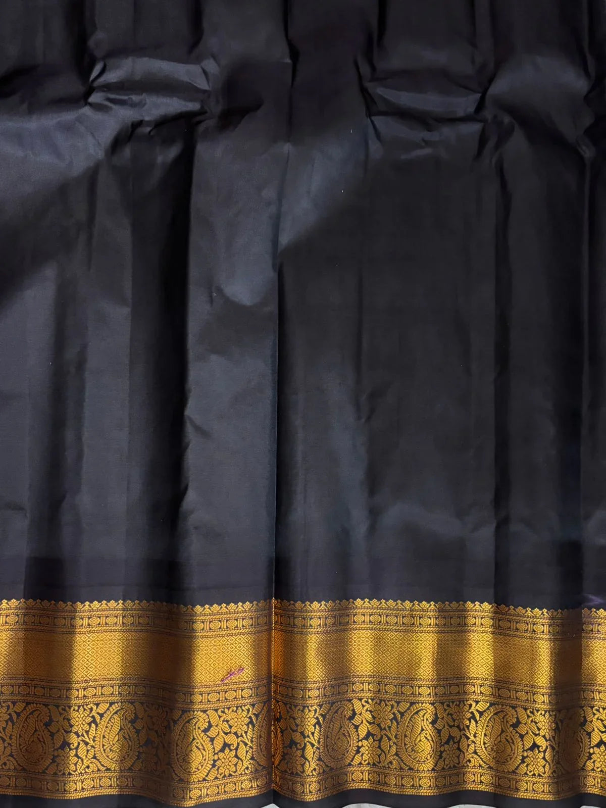 GADWAL SILK SARI Ananda Blue - pochampallysarees.com