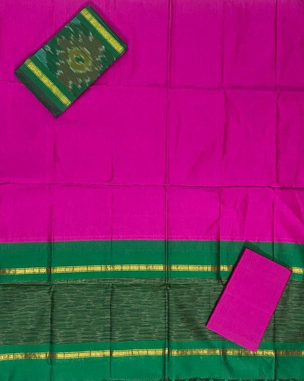 IKKAT POLY COTTON DRESS MATERIAL – pochampallysarees.com