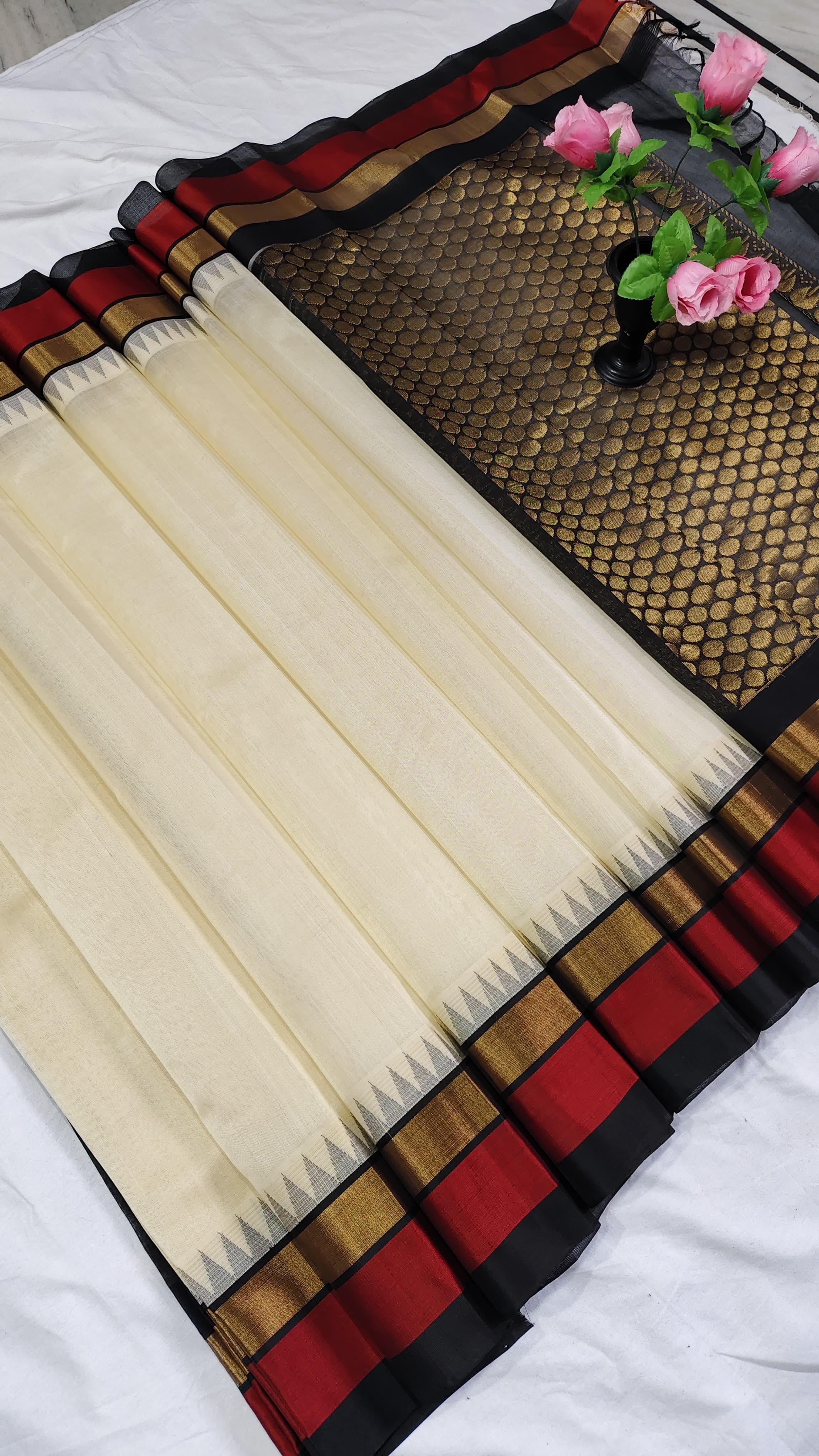 Kuppadam Pattu Saree - pochampallysarees.com