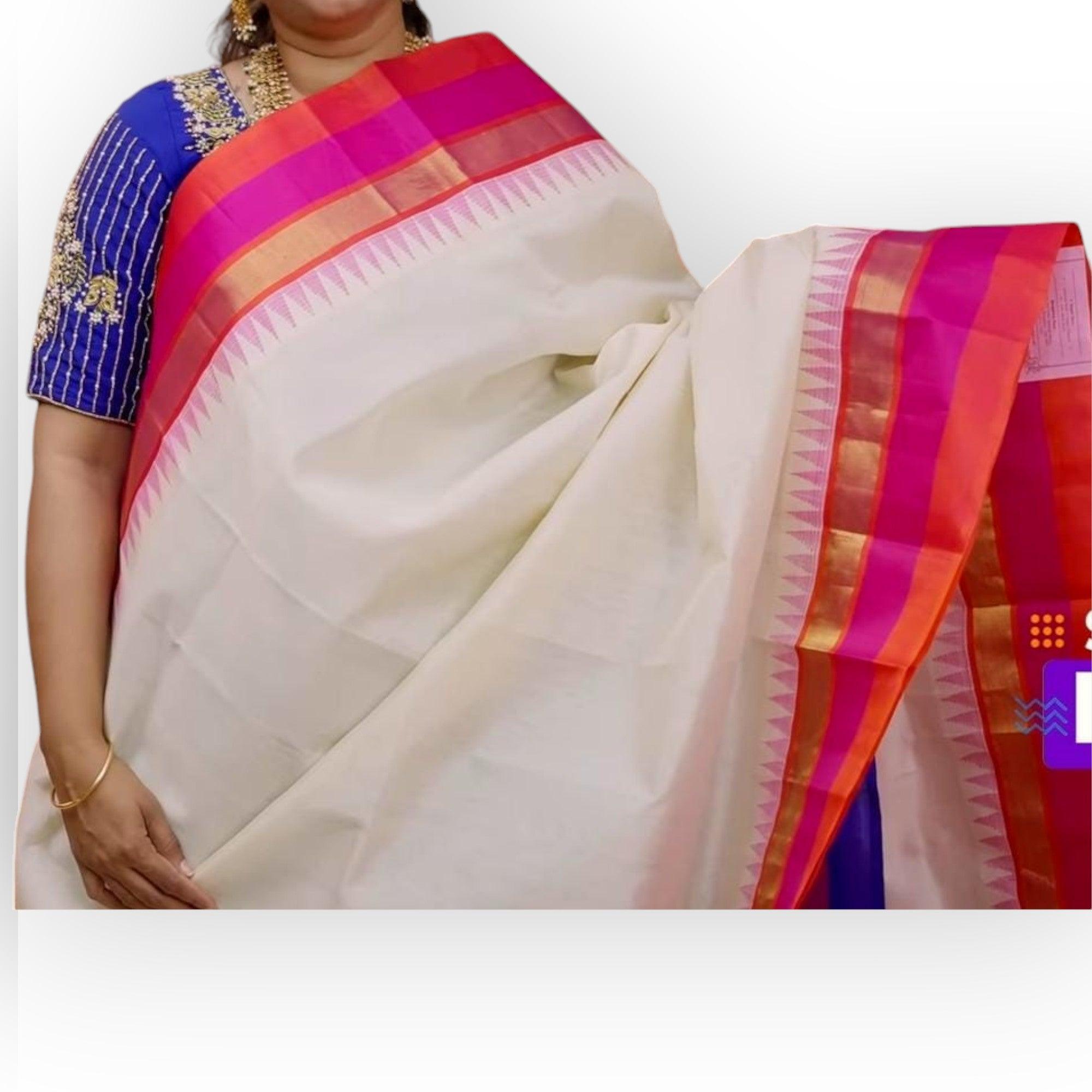 Kuppadam Pattu Saree - pochampallysarees.com