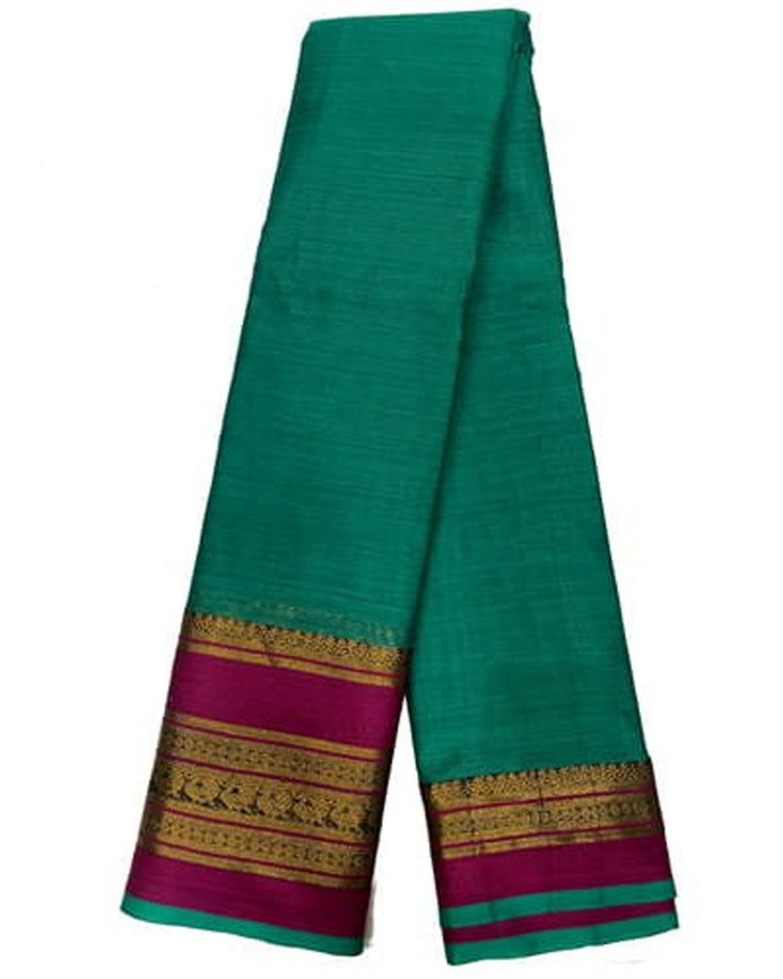 NARAYANPET SAREE GREEN COLOR ONLINE - pochampallysarees.com