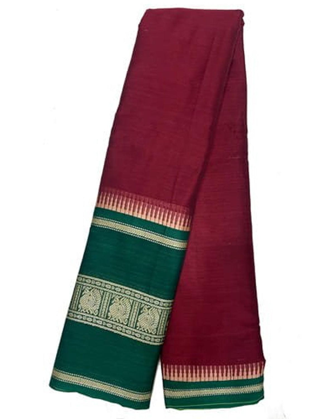 NARAYANPET SAREE RED COLOR - pochampallysarees.com