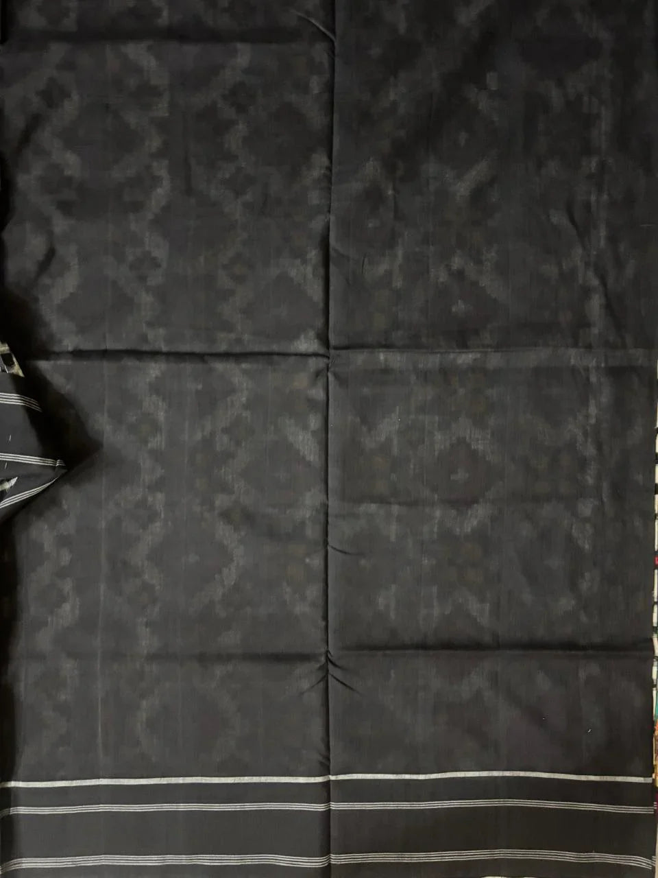 POCHAMPALLY DOUBLE IKKAT COTTON - pochampallysarees.com