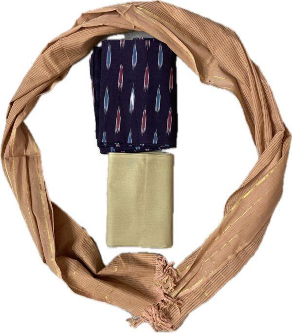 Pochampally Ikat Suite Set - pochampallysarees.com