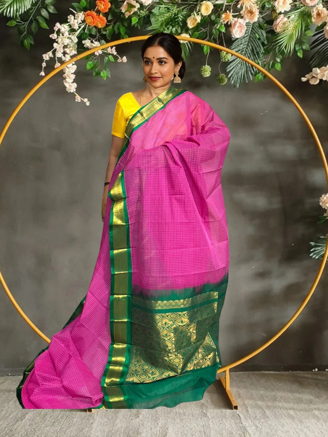 PURE GADWAL COTTON - A10 - pochampallysarees.com