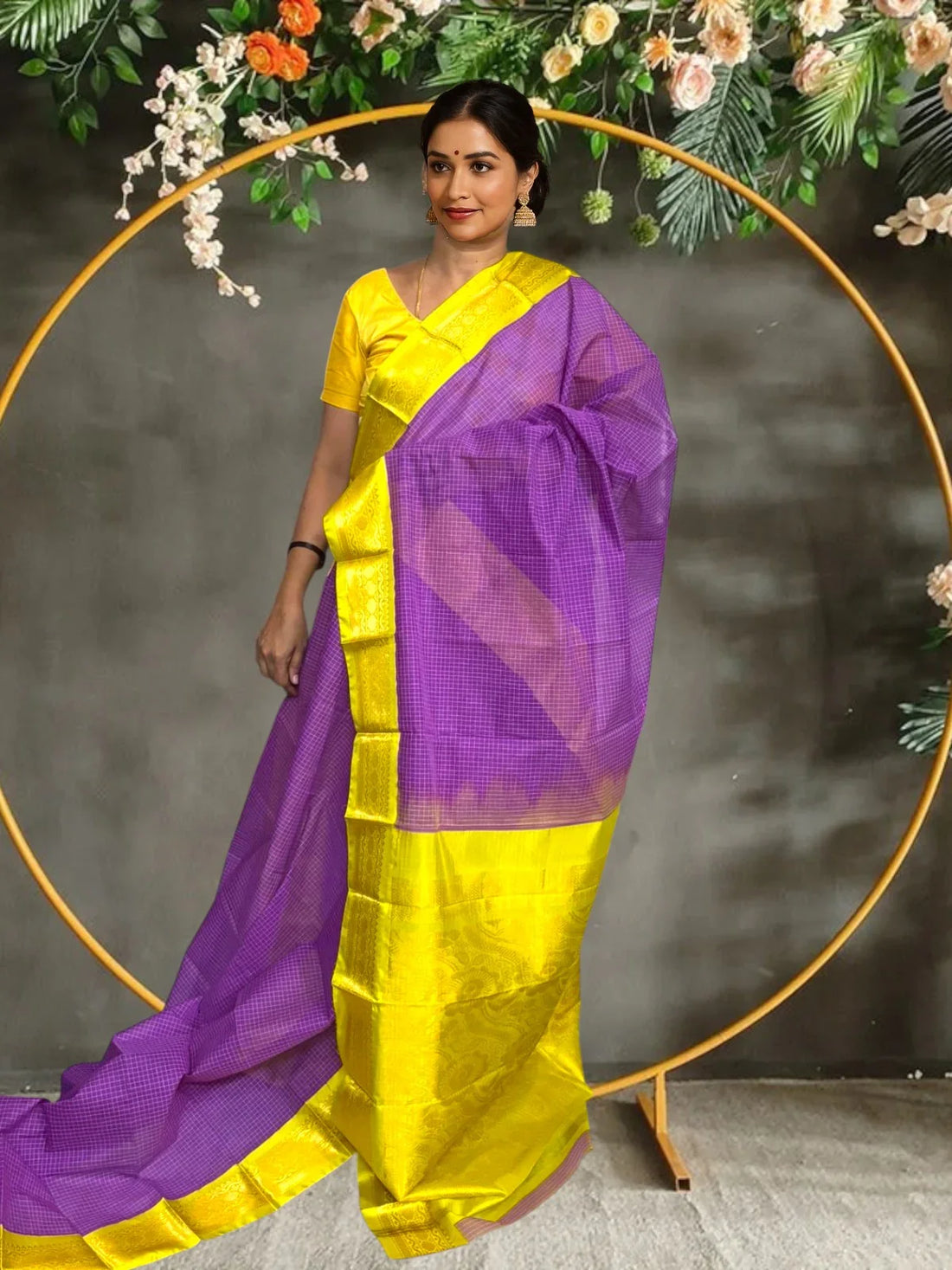 PURE GADWAL COTTON - A13 - pochampallysarees.com