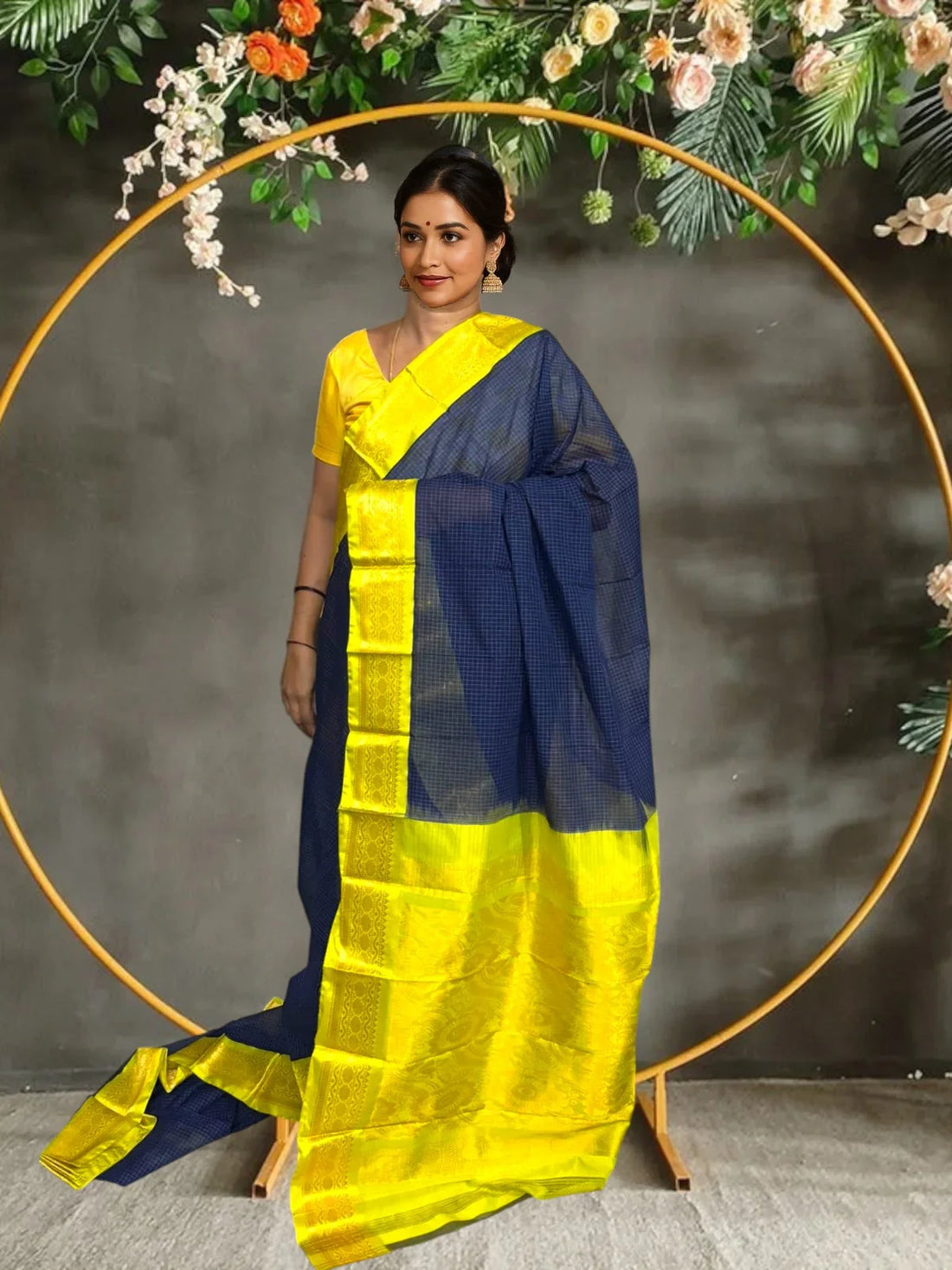 PURE GADWAL COTTON - A21 - pochampallysarees.com