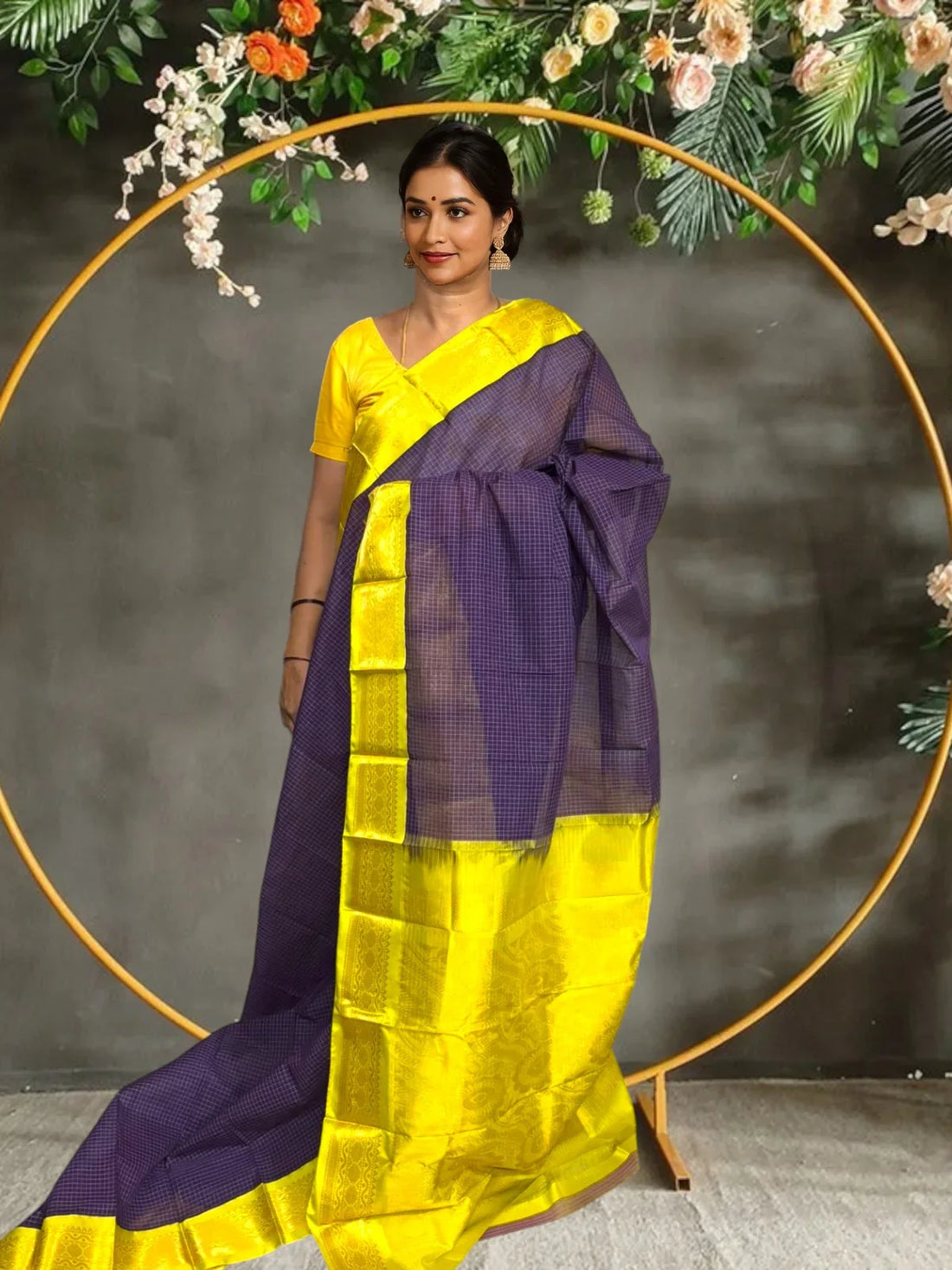 PURE GADWAL COTTON - A24 - pochampallysarees.com