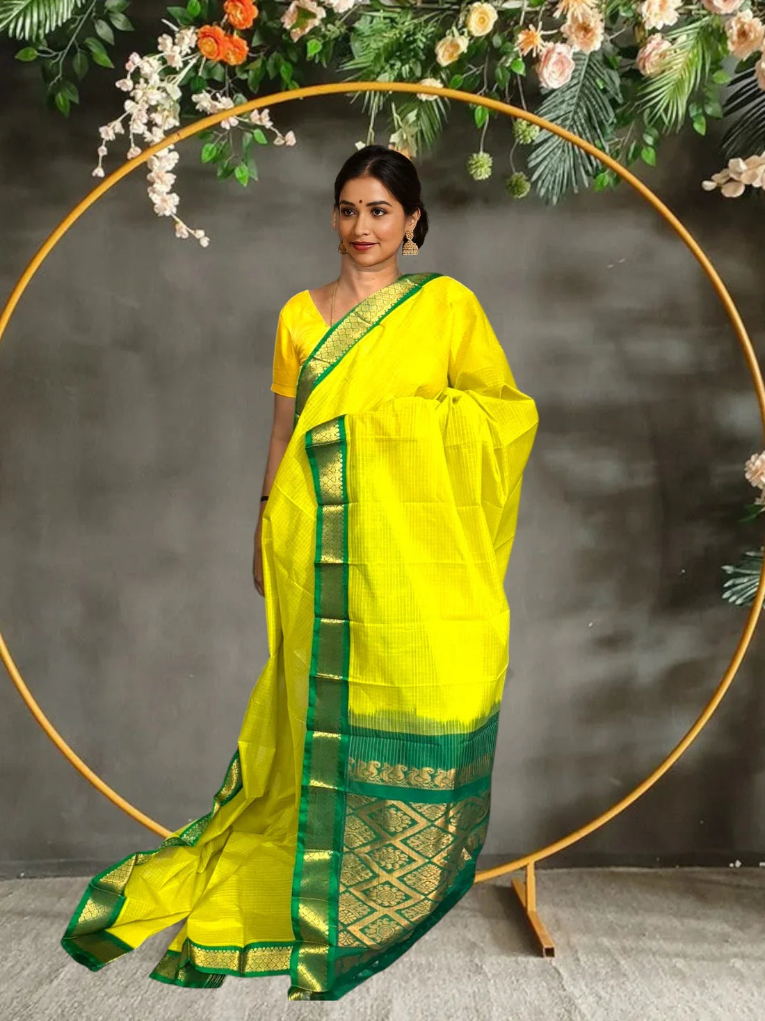 PURE GADWAL COTTON - A27 - pochampallysarees.com