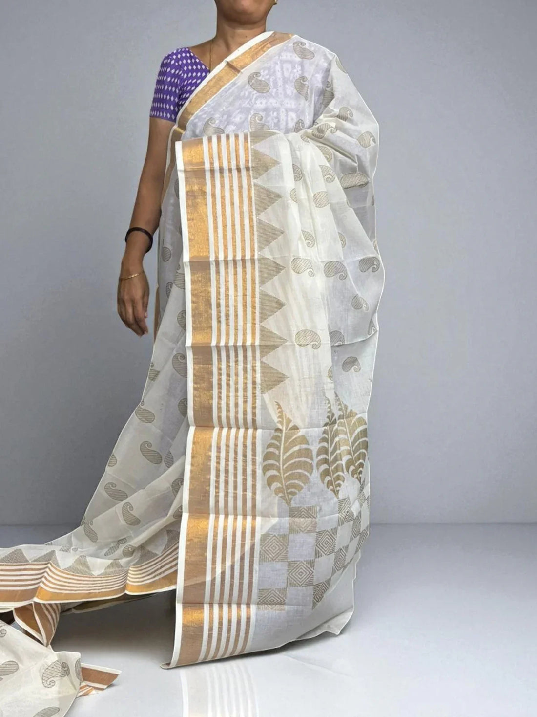PURE MANGALAGIRI COTTON SAREE - pochampallysarees.com