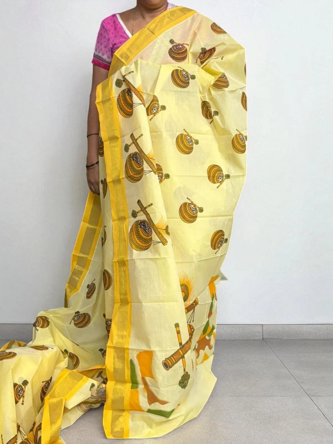 PURE MANGALAGIRI COTTON SAREE - pochampallysarees.com