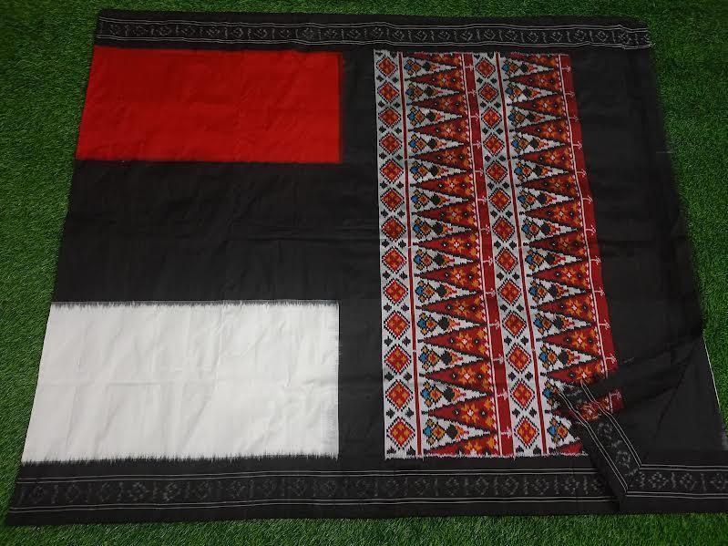 Pure Pochampally Ikkat Silk Saree - pochampallysarees.com