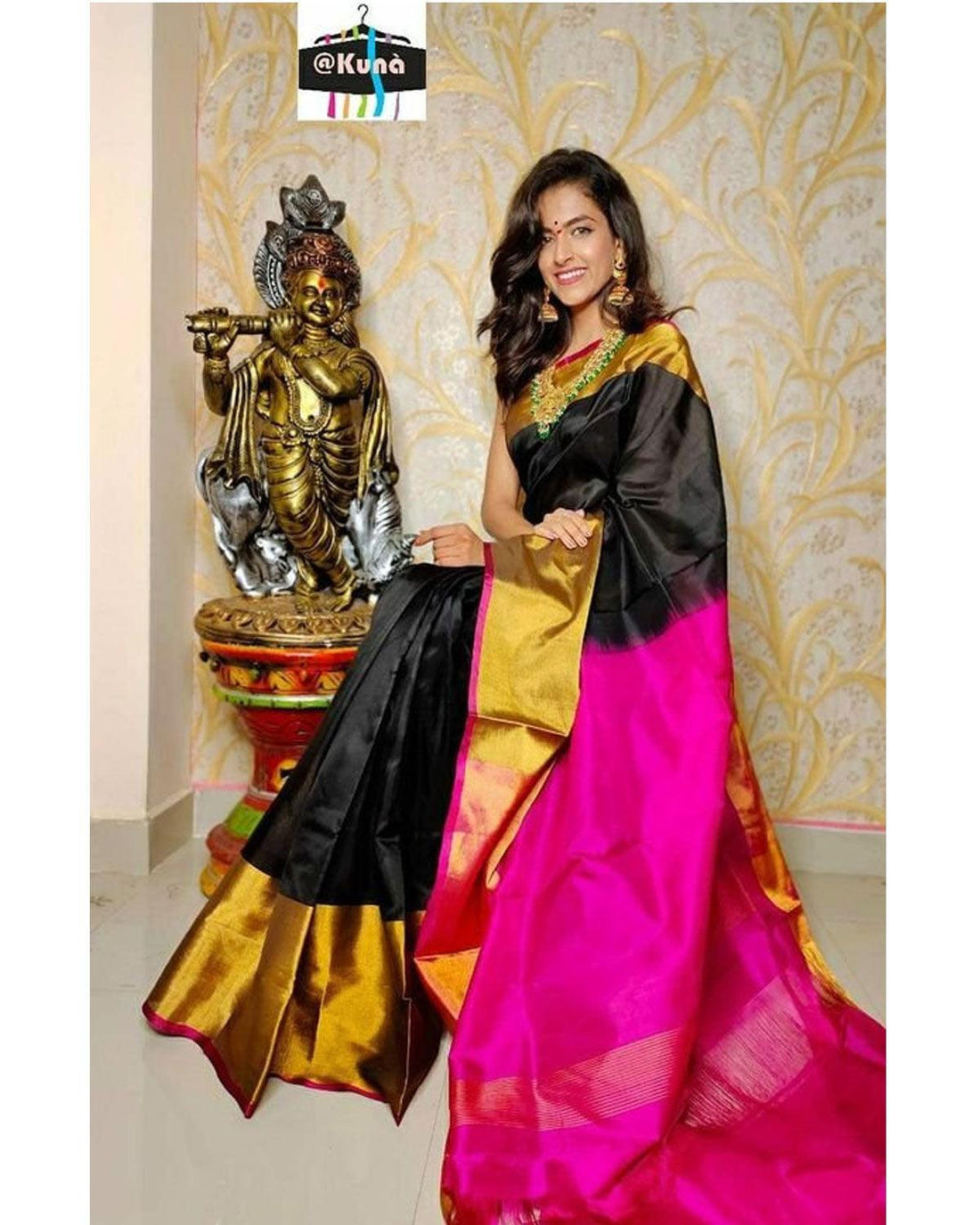 PURE UPPADA SILK SAREE - pochampallysarees.com