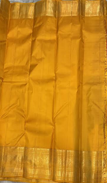 Authentic Red & Gold Kanchipuram Pure Pattu Saree | Silk Mark Certified