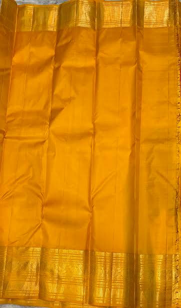 Authentic Red & Gold Kanchipuram Pure Pattu Saree | Silk Mark Certified