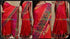 Uppada Silk Orange Pink Saree,Border uppada Pattu Border,contrast Blouse - pochampallysarees.com