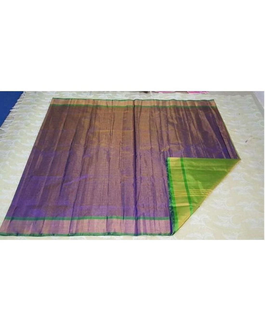UPPADA TISSUE BLUE COLOUR SAREE - pochampallysarees.com