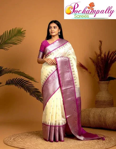 GADWAL SILK SAREES: FROM TEMPLE WEAR TO BRIDAL FASHION - pochampallysarees.com