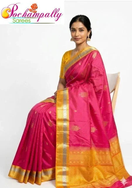 Pure-Kanchipuram-Silk-Saree-pochampallysarees.com