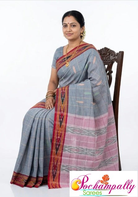 Pochampally-Ikkat-Cotton-Sarees-Pochampallysarees.com