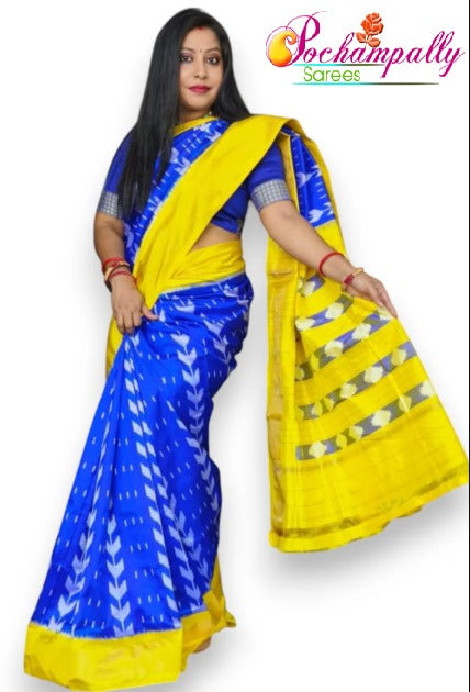 Discover the Art of Pochampally Ikkat Sarees: A Weaving Tradition