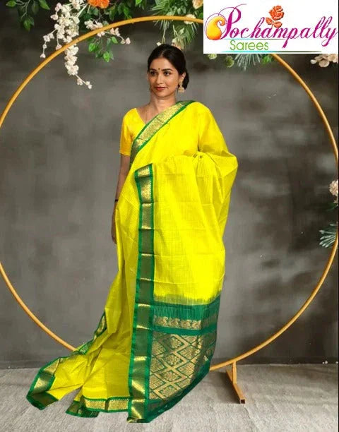 What Makes Gadwal Cotton Sarees Unique Among Traditional Handlooms? - pochampallysarees.com